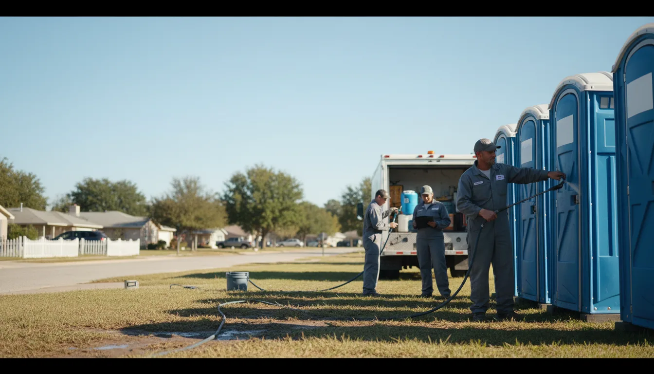 Long-Term Portable Toilet Rental in Erie, MI near me